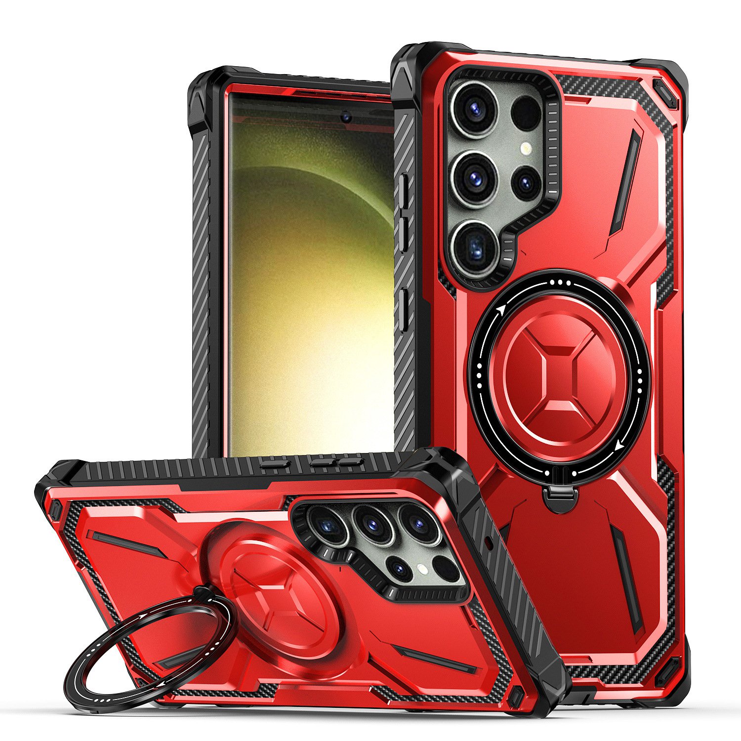 full body protection back cover magsafe Rich Diary Phone Case