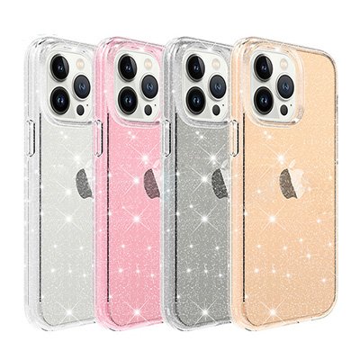 heavy duty glittery transparent cover Rich Diary Phone Case